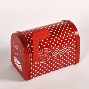 Santa  mail- pöttyös postaláda