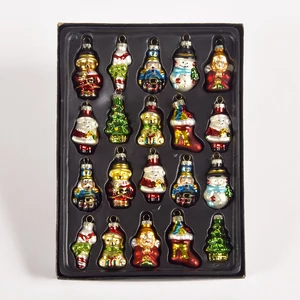 Mini karácsonyfadíszek  