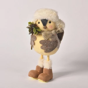 Pingvin kötött sapkában