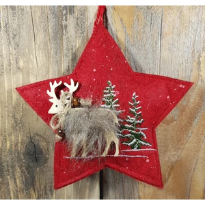 Filc csillag szarvassal
