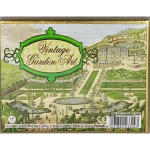 Vintage Garden Art - Művész römi kártya