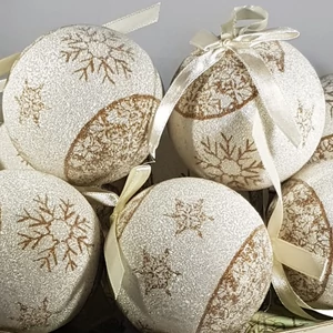 Hókristályos karácsonyfdísz