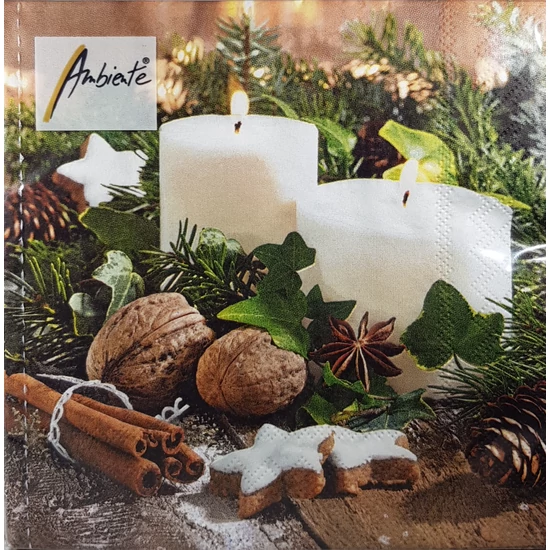 White Candles - Papírszalvéta