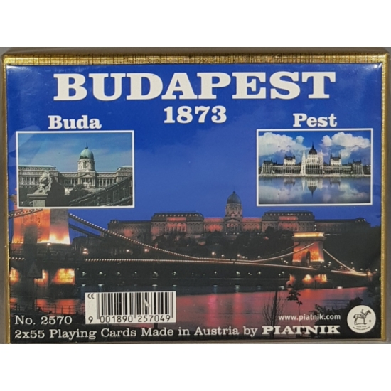 Budapest - Luxus römi kártya